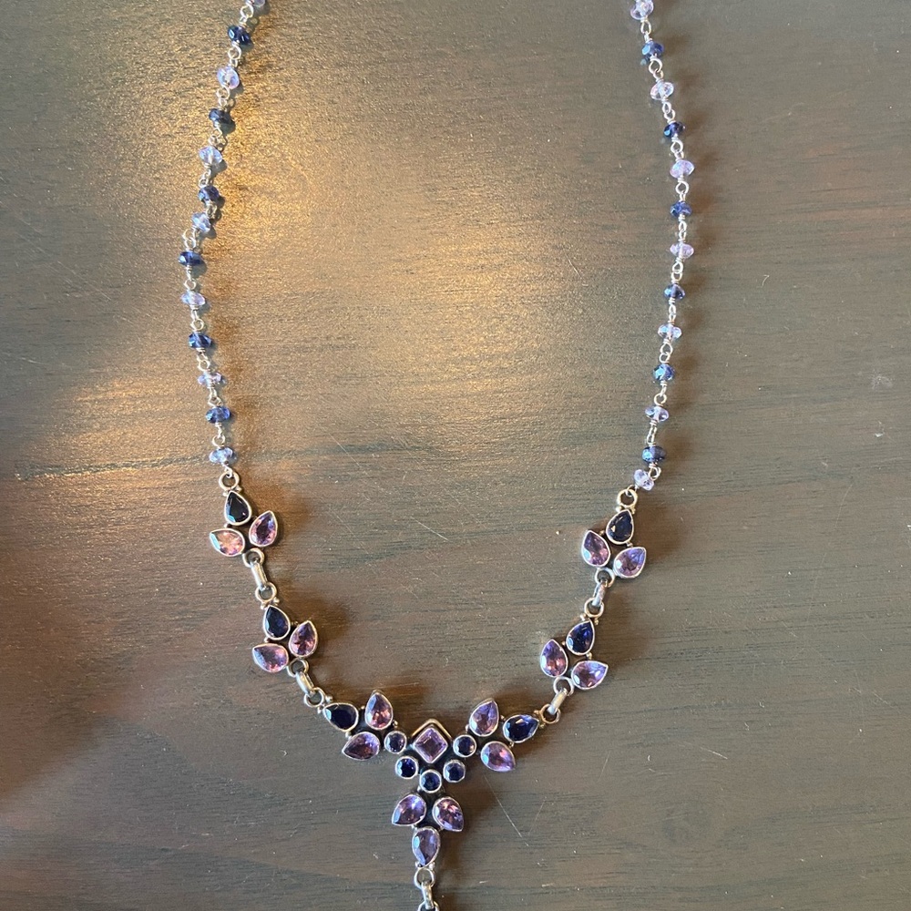 Vintage Doug Paulus Silver and Amethyst Set - Picture 2 of 5